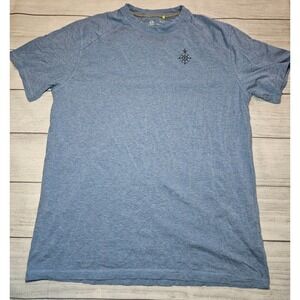 Tasc Performance T Shirt Mens Medium Blue Organic Cotton Bamboo Athletic